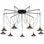 Подвесной светильник Citilux Эдисон CL451291 (220V, на проводе, паук)