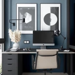 Рамка на 2 поста Platinum (черный алюминий) Werkel W0022608 (a059213)