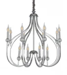 Подвесная люстра Lumina Deco Archetype LDP 1250-12 CHR