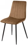 Стул DUBLIN G108-72 тоффи/ черный каркас, велюр