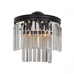 Настенный светильник Vitaluce V5150-1/3A (220V, хрусталь)