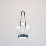 Подвесной светильник Eurosvet Frasco 50267/1 LED синий (220V, на проводе)