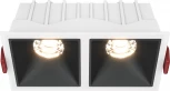 Встраиваемый светильник Alfa LED 3000K 2x10Вт 36° Maytoni Technical DL043-02-10W3K-SQ-WB (220V)