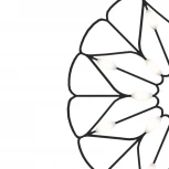 Подвесной светильник Maytoni Volare MOD037PL-L16B (LED, 220V, на тросе, цветы, круглые)