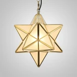 Подвесной светильник Star Frosted Glass Imperiumloft 40,1574 (73573-22) (220V, на цепи, звезды)