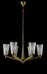 Подвесная люстра Crystal Lux Laura SP-PL6 BRONZE