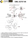 Потолочная люстра на штанге Omnilux Vitereta OML-52707-06 (220V, листья, ветки)