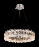 Подвесная люстра Fluorite Vetto FL1054-6P (LED, 220V, хрусталь, на тросе, круглые)