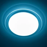 Потолочный светильник RGB круглый Citilux Спутник CL734330G (LED, 220V, пульт управления, круглые, звездное небо)