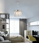 Подвесной светильник Lumien Hall Dzhillian LH0048/6P-CR-CL