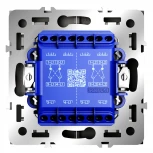 Переключатель встраиваемый двухклавишный Voltum S70 VLS020503