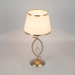 Интерьерная настольная лампа Eurosvet Salita 01066/1 перламутровое золото