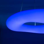 Подвесная люстра RGB Citilux Стратус Смарт CL732A520GS (LED, 220V, умный дом - Алиса, Маруся, Сири, на тросе, кольцо)