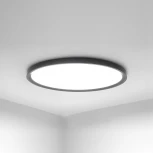 Потолочный светильник круглый Extraslim D100 Black Imperiumloft Extraslim001 (212746-26) (LED, 220V, круглые)