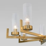 Подвесная люстра Eurosvet Arganie 60133/8 латунь (220V, на цепи)