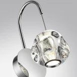 Бра Odeon Light Jemstone 5084/5WL хром/прозрачный/металл/акрил LED 5W 4000K 250Лм (220V, шарики)