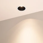 Светильник встраиваемый LED MS-ATLAS-BUILT-R72-20W Warm3000 (WH-BK, 30 deg, 230V) (Arlight, IP20 Металл) 035456