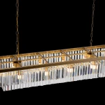 Подвесная люстра Loft IT Prism Clear 10019/1200R (220V, хрусталь, на цепи)