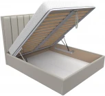 Кровать интерьерная Афродита 160 (Бежевый/Рогожка) Лига Диванов арт.123052