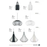 Подвесной светильник Nowodvorski Camilla 4610 (220V, на проводе, бокалы)