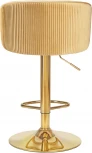 Стул барный DOBRIN DARCY GOLD (песочный велюр (1922-3)) 5025_GoldBase-LM GOLD, цвет сиденья песочный (1922-3), основания золото