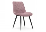 Стул на металлокаркасе fox black / light purple