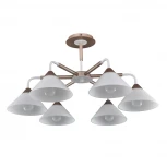 Потолочная люстра Arti Lampadari Ribera E 1.1.6 CW (220V)