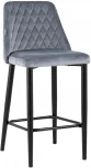 Стул полубарный Stool Group Диего велюр серый УТ000025314