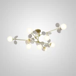 Потолочная люстра на штанге Matisse B D120 Gold White ImperiumLoft Matisse-B (194951-23) (220V, шар)