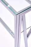 Консольный стол AllConsoles 1092-CS clear серебряный