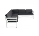 Угловой модульный диван, каркас из алюминия 4SIS Глория GLO-S2R+S2L+A+CS-001