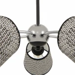 Потолочная люстра на штанге Arte Milano Napoli-320007 320007/5 CR.BK (220V)