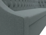 Диван кухонный угловой Мерлин правый угол (Серый/Рогожка) Лига Диванов арт.122514