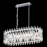 Подвесная люстра Citilux Ингвар CL334301 (220V, хрусталь, на цепи)