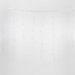 Бахрома светодиодная с эффектом мерцания. 2м. Соединяемая. 100 светодиодов белый свет. ULD-B2007-100/TTK WHITE IP44