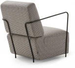 Кресло La Forma (ex Julia Grup) Gamer (Коричневый,Бежевый/ Сталь,ДСП,Акрил,Сосна,Пенополиуретан,Металл,Пена)