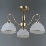 Потолочная люстра на штанге ILLUMICO IL0621-3CSQ-24 AB CAPELLA