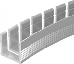 Профиль FANTOM-BENT-W12-SIDE-2000 ANOD (Arlight, Алюминий) 040326(1)