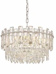 Подвесная люстра Fluorite Constancia FL1064-14P (220V, хрусталь, на цепи)