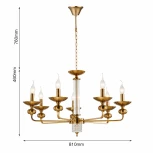 Подвесная люстра Favourite Exquisita 2678-7P