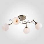 Потолочная люстра Eurosvet 9604 9604/4 античная бронза