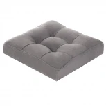 Пуфик Dreambag складной Серый Велюр 13257