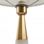 Интерьерная настольная лампа Maytoni Bianco Z030TL-01BS1 (220V, выключатель, круглые)