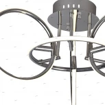 Потолочная люстра Mantra Aros 5756 (регулировка яркости, LED, 220V, диммер, пульт управления, кольцо)