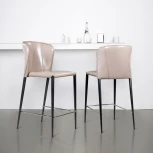 Стул полубарный Albert, кожа капучино Top Concept ALBERT 2000000000169