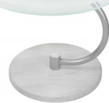 Стол журнальный Дуэт 13Н металлик/дуб дымчатый/прозр. от фабрики Mebelik