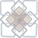 Потолочная люстра светодиодная Natali Kovaltseva Damask LED LAMPS 81170 с пультом ДУ, моб. приложением 240W, белый, LED (регулировка яркости, 220V)