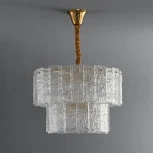 Подвесная люстра ярусная iLamp Manhattan P6315-D600 BR (220V, на цепи)