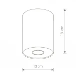 Накладной точечный светильник Nowodvorski Point 6002 (220V)