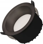 Светильник встраиваемый LED MS-DROP-BUILT-R105-14W Day4000 (BK, 85 deg, 230V) (Arlight, IP54 Металл) 041496 Arlight